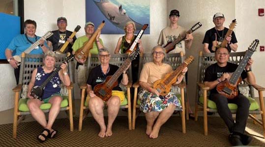 Aloha Music Camp Steel Guitar Students