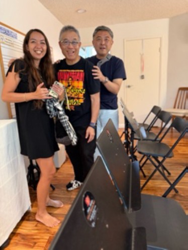 NHK Japan Staff at Ke Kula Mele